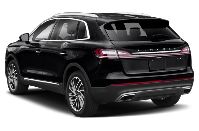 Pullman airport shuttle service - Black Car Back Side View
